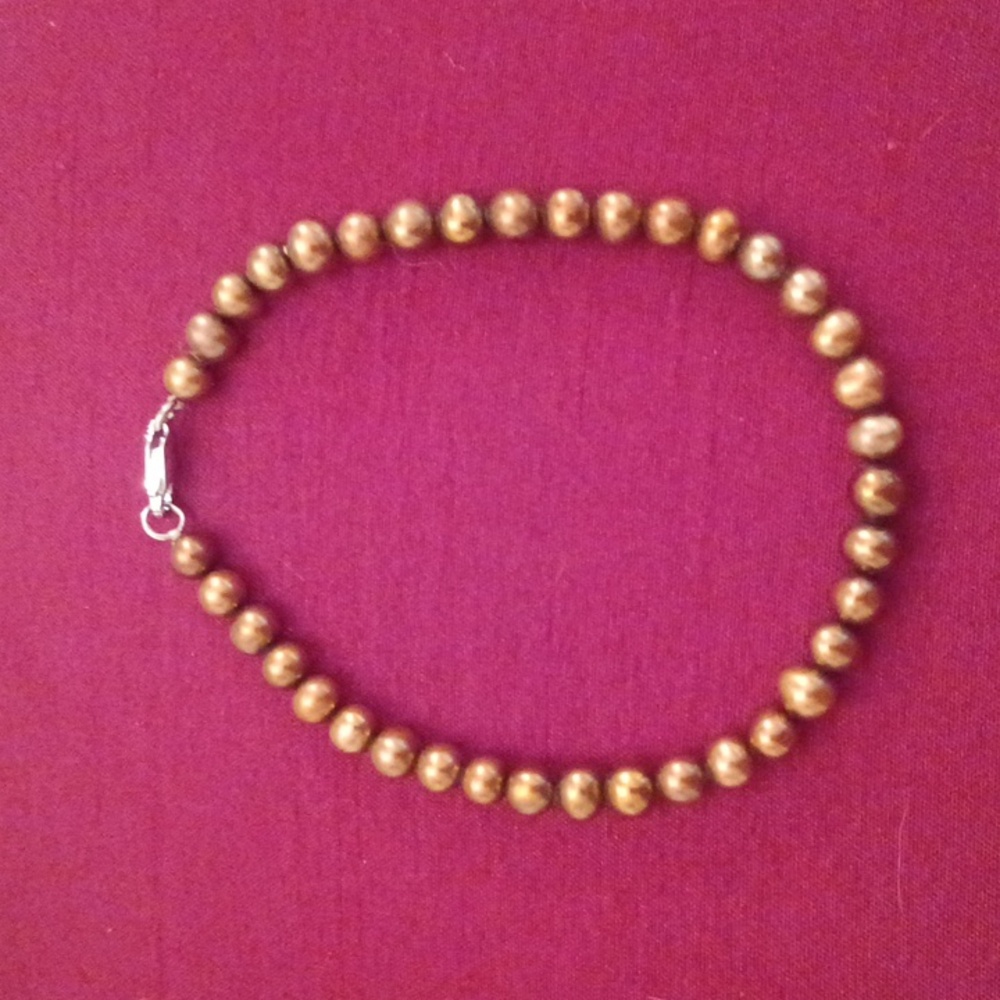 Real Pearl chocolate bracelet